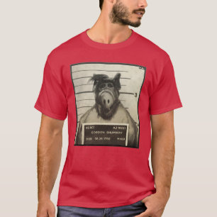 Alf Mugshot lustig T-Shirt