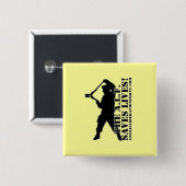 ALF rettet die Leben Button (Vorne & Hinten)