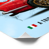 Alfa Giulia 2000 Tribute Poster (Ecke)