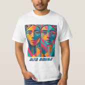 " ALFA OMEGA " T-Shirt (Vorderseite)