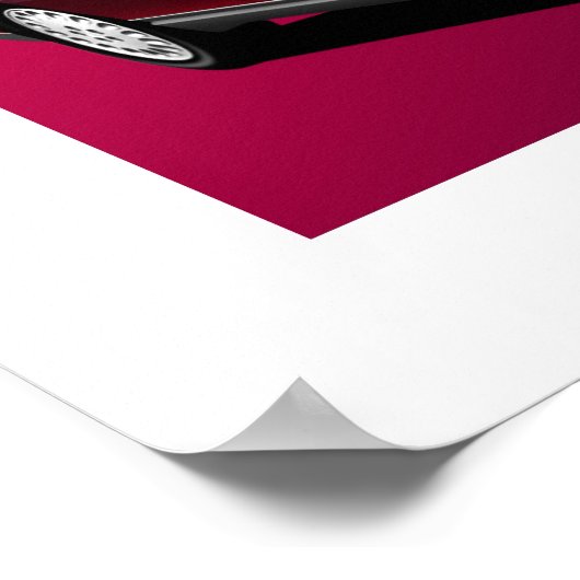 Alfa Romeo 164 Poster (Ecke)