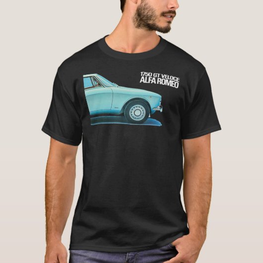ALFA ROMEO 1750 GT VELOCE BERTONE Classic T-Shirt (Vorderseite)