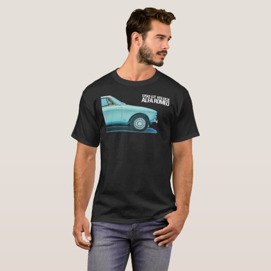 ALFA ROMEO 1750 GT VELOCE BERTONE Classic T-Shirt (Vorne ganz)