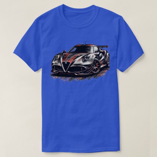 Alfa Romeo 4C 14 T-Shirt (Design vorne)