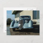 Alfa Romeo 6C 2300 Postkarte (Vorne/Hinten)