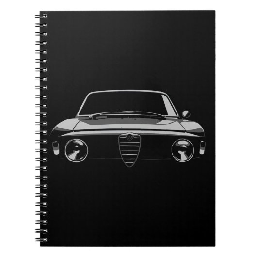 Alfa Romeo Giulia Sprint GTA Notizblock (Vorderseite)