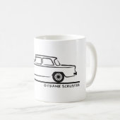 Alfa Romeo Guilia Kaffeetasse (VorderseiteRechts)