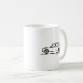 Alfa Romeo Guilia Kaffeetasse (VorderseiteRechts)