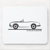 Alfa Romeo Guilietta Spider Mousepad (Vorne)