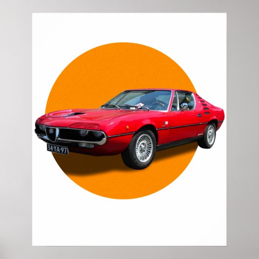 Alfa Romeo Montreal Poster (Vorne)