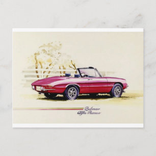 Alfa Romeo Postkarte