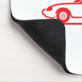 Alfa Romeo Spider Duetto Mousepad (Ecke)