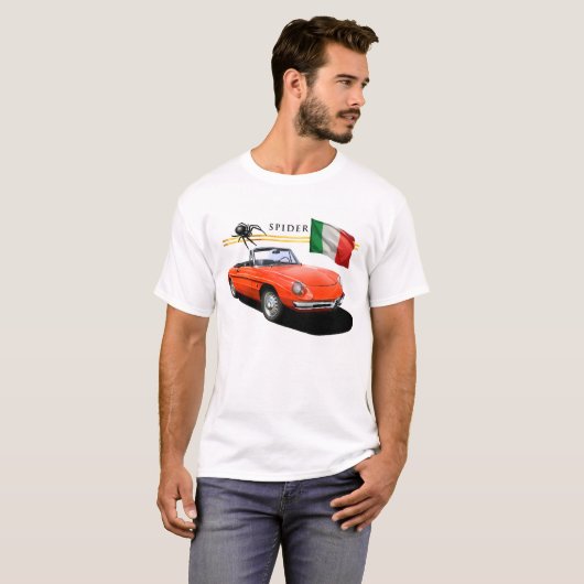 Alfa Romeo Spider T-Shirt (Vorne ganz)