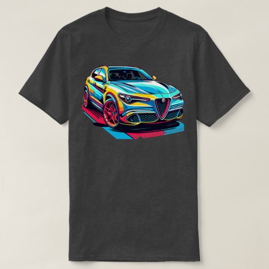 Alfa Romeo Stelvio 1 T-Shirt (Design vorne)