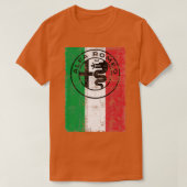 Alfa Romero Italia Worn T-Shirt (Design vorne)