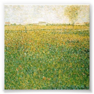 Alfalfa Fields Saint Denis von Georges Seurat Fotodruck