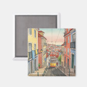 Alfama - Lisboa - Portugal Magnet (Vorderseite/Rückseite)