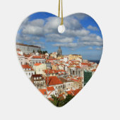 Alfama Lissabon Dachspitzen Keramik Ornament (Rechts)