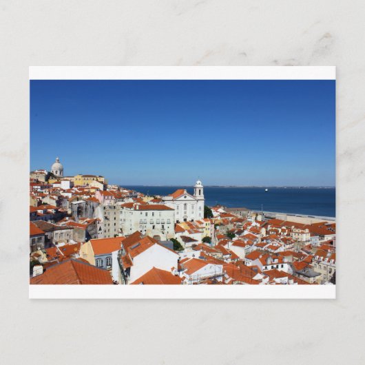 Alfama, Lissabon, Portugal, Postkarte (Vorderseite)