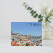 Alfama Portugal Postkarte (Stehend Vorderseite)