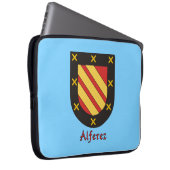Alferez Family Shield Laptopschutzhülle (Vorne Rechts)