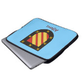 Alferez Family Shield Laptopschutzhülle (Vorne Knopf)