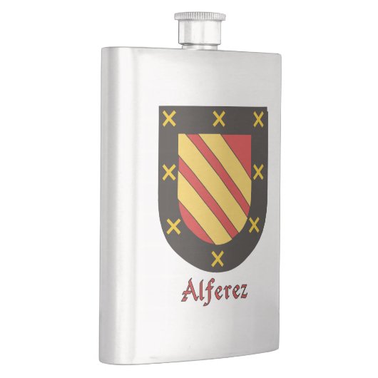 Alferez Heraldic Shield Flachmann (Rechts)