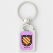 Alferez Historischer Schild Schlüsselanhänger (Vorderseite)