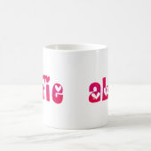 Alfie im Herzen Kaffeetasse (Mittel)