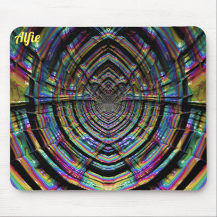 ALFIE ~ Multitude des Shades Fraktal Pattern Mousepad