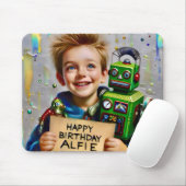 ALFIE ~ Und sein ROBOT ~ Mousepad (Mit Mouse)