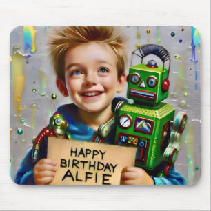 ALFIE ~ Und sein ROBOT ~ Mousepad