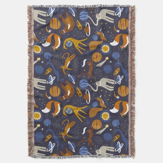 Alfombra de la colección Animals Outer Space Decke (Vorderseite Vertikal)