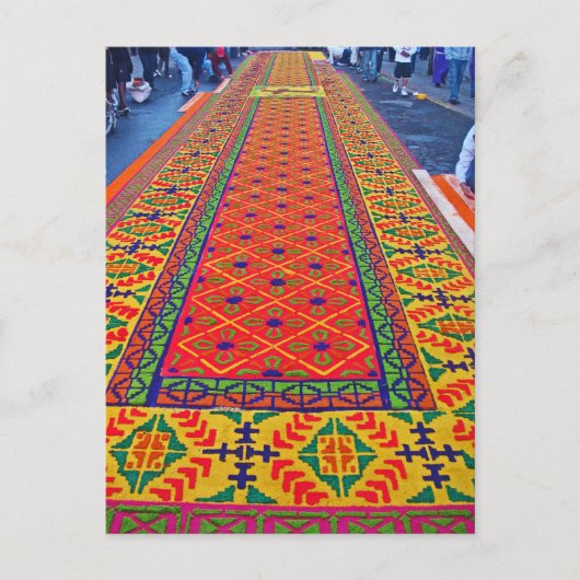 Alfombras de La Antigua 3 Postkarte (Vorderseite)