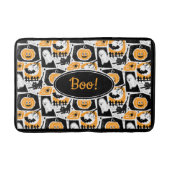 Alfombrilla De Baño Beware of the cat! Badematte (Vorderseite)