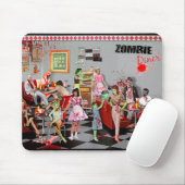 Alfombrilla De Coche Zombie Diner Mousepad (Mit Mouse)