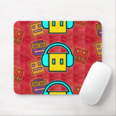 Alfombrilla de mouse Geometry Dash Mousepad (Mit Mouse)