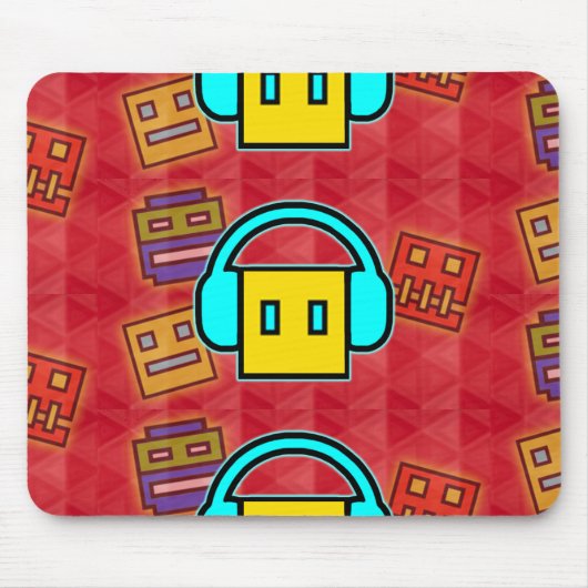 Alfombrilla de mouse Geometry Dash Mousepad (Vorne)