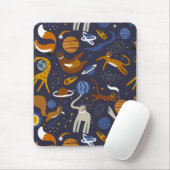 Alfombrilla de ratón colección Animals Outer Space Mousepad (Mit Mouse)