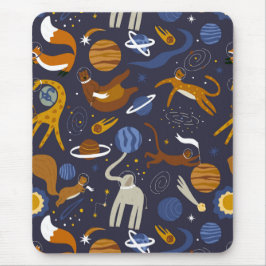 Alfombrilla de ratón colección Animals Outer Space Mousepad