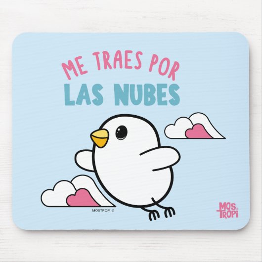 Alfombrilla de ratón Kipi│Me traes por la nubes Mousepad (Vorne)