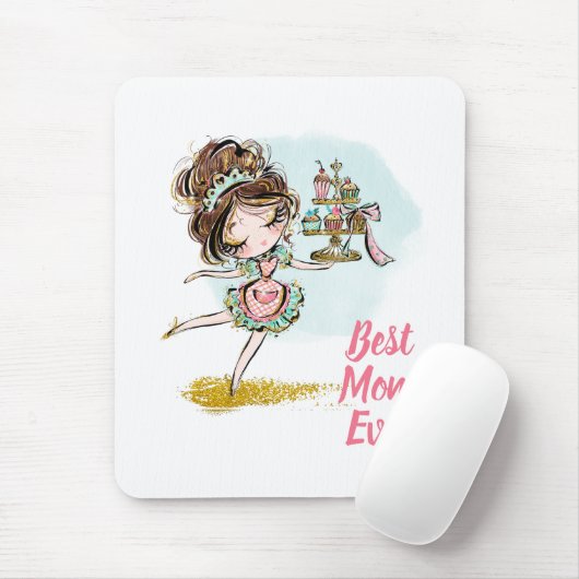 Alfombrilla de ratón para mamá mousepad (Mit Mouse)