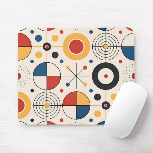 Alfombrilla diseño geométrico mousepad (Mit Mouse)