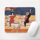 Alfombrilla guerreros medievales mousepad (Mit Mouse)