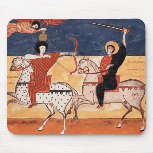 Alfombrilla guerreros medievales mousepad (Vorne)