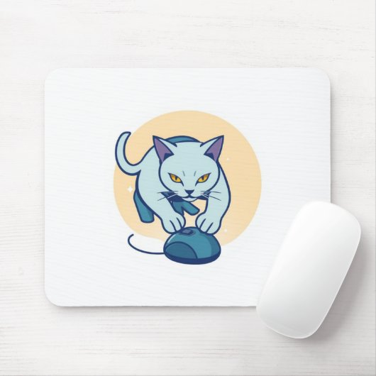 Alfombrilla para ratón de escritorio, cómoda. mousepad (Mit Mouse)