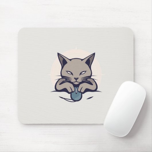 Alfombrilla para ratón de escritorio, cómoda. mousepad (Mit Mouse)
