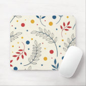 Alfombrilla para ratón diseño floral mousepad (Mit Mouse)