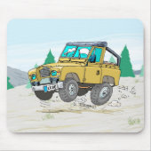 AlfombrillaLandRover88zazzle Mousepad (Vorne)