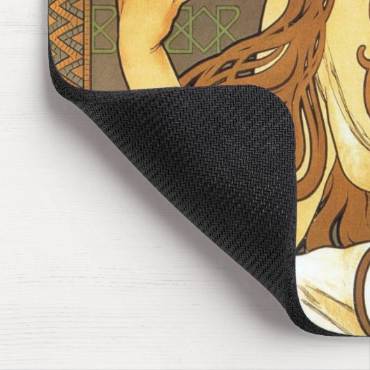 Alfons M. Mucha Mousepad (Ecke)